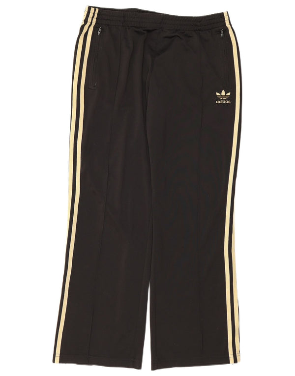 Adidas Pantalones de chándal para mujer EU 42 Large Negro Poliéster