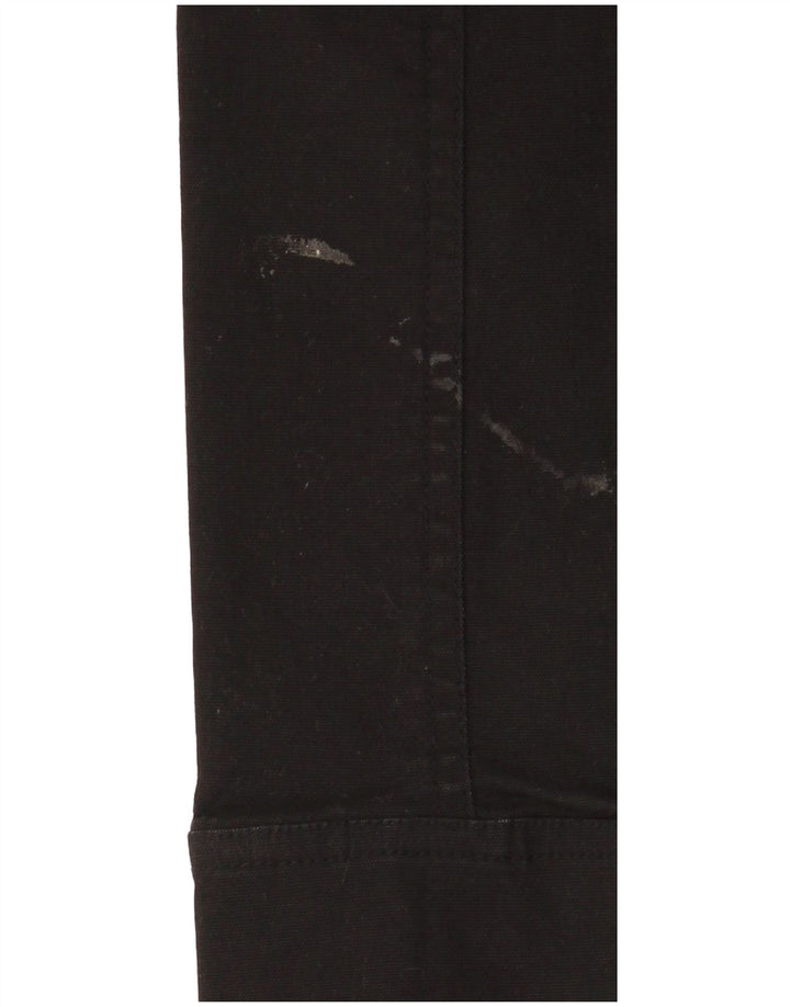 Modana Pantalones cargo para mujer UK 10 Small Algodón negro