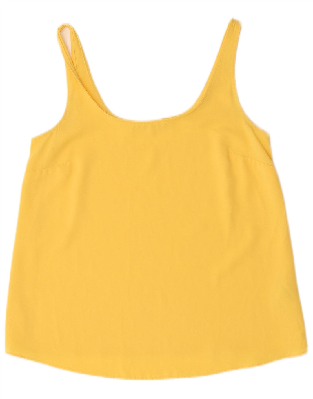 PRIMARK Top de tirantes para mujer UK 8 Small Poliéster amarillo