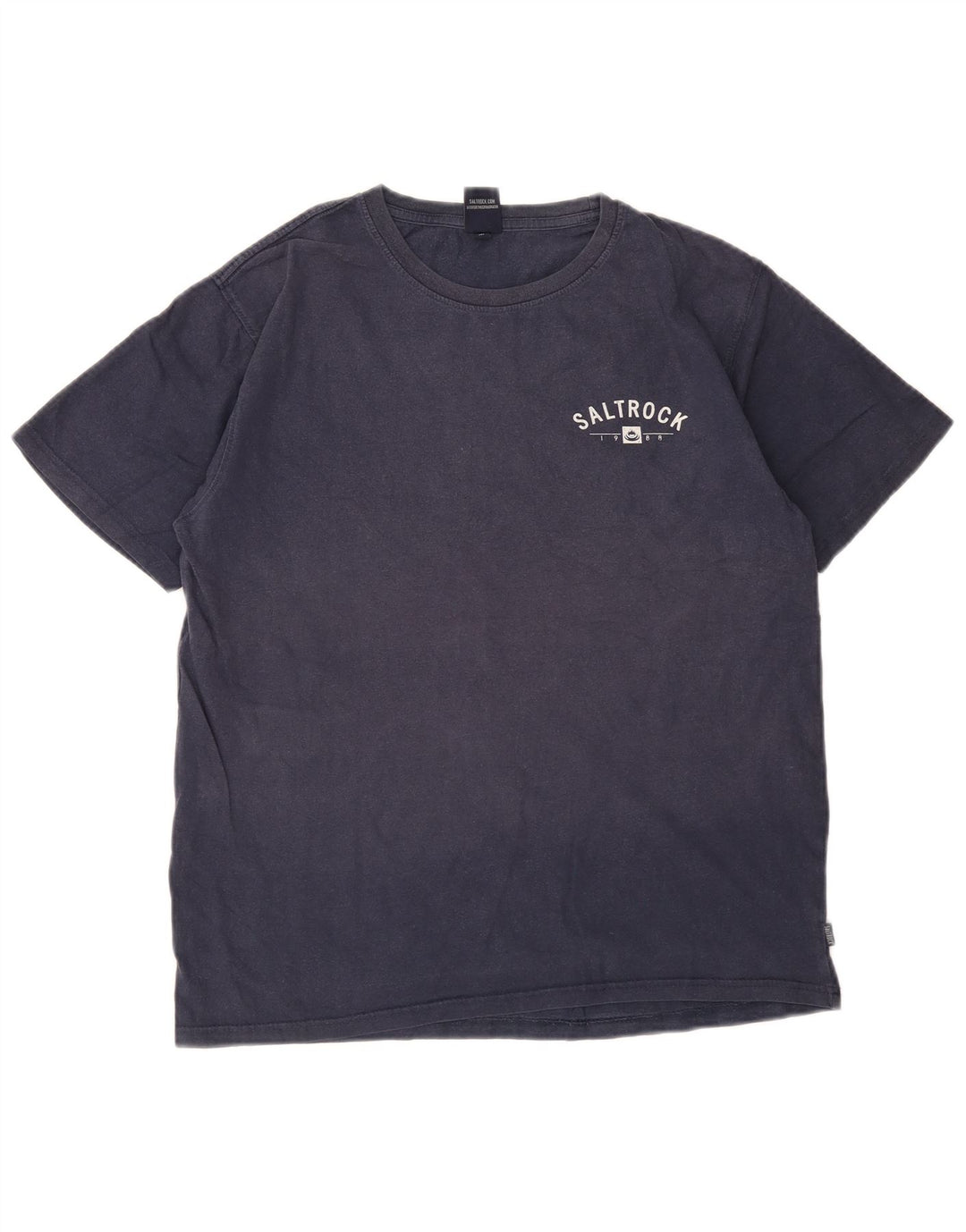 Saltrock Camiseta gráfica para hombre Top Medium Azul marino Algodón