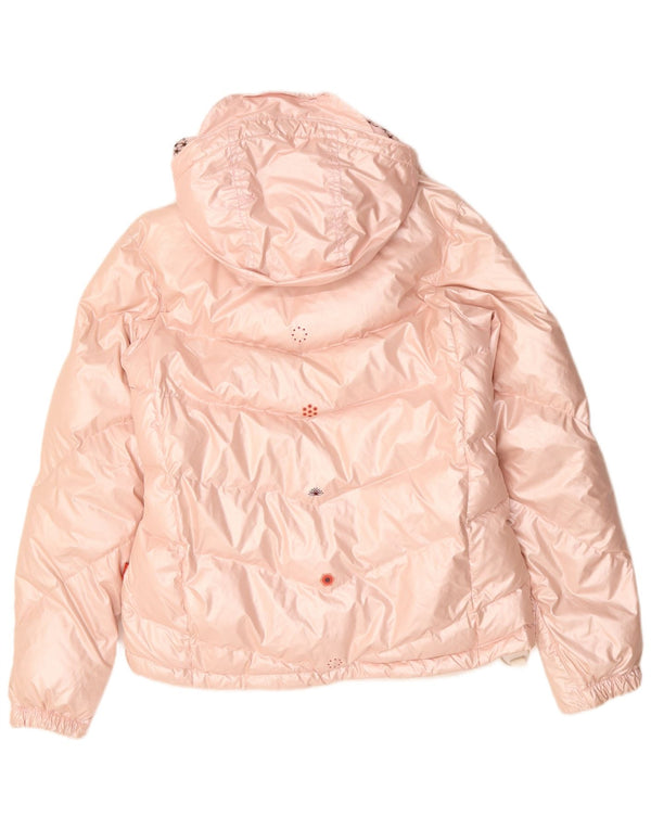 O'NEILL Chaqueta acolchada con capucha para mujer UK 46 Grande Poliéster rosa