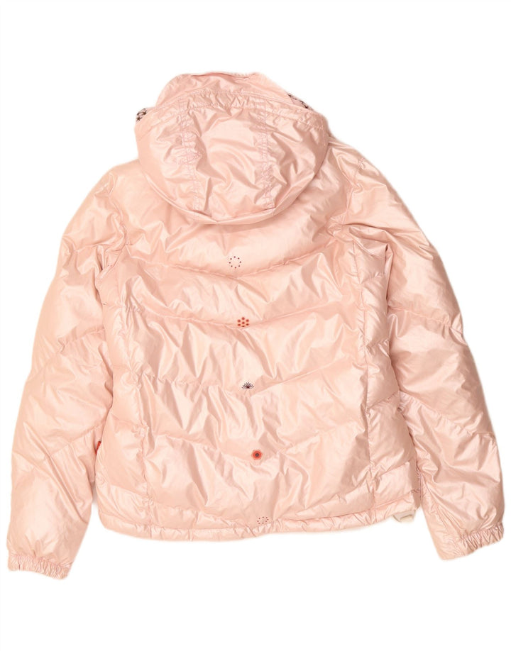 O'NEILL Chaqueta acolchada con capucha para mujer UK 46 Grande Poliéster rosa