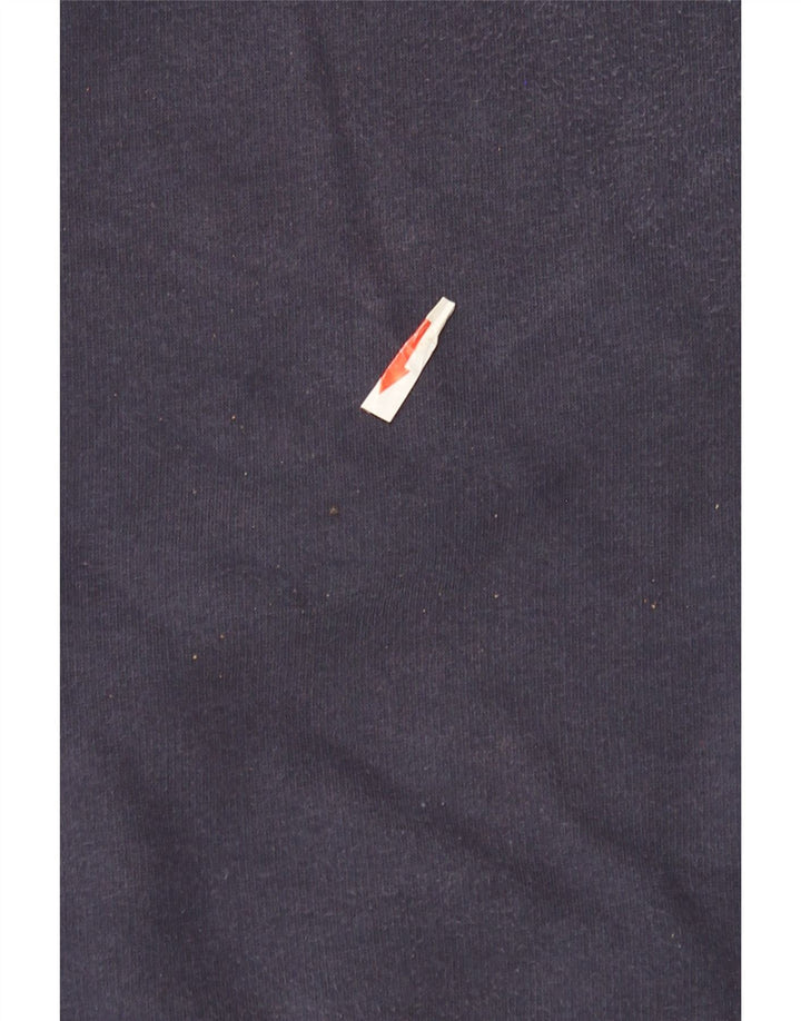 Fila Hombre Sudadera Jumper Grande Azul Marino Algodón