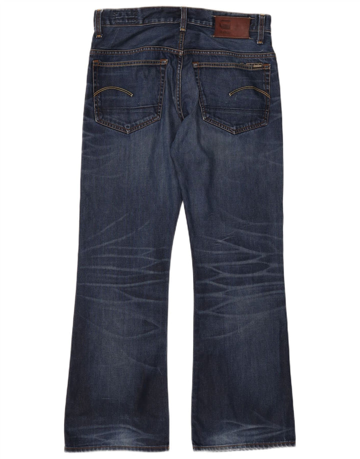 G-Star Hombre 3301 Vaqueros Bootcut W34 L32 Algodón Azul