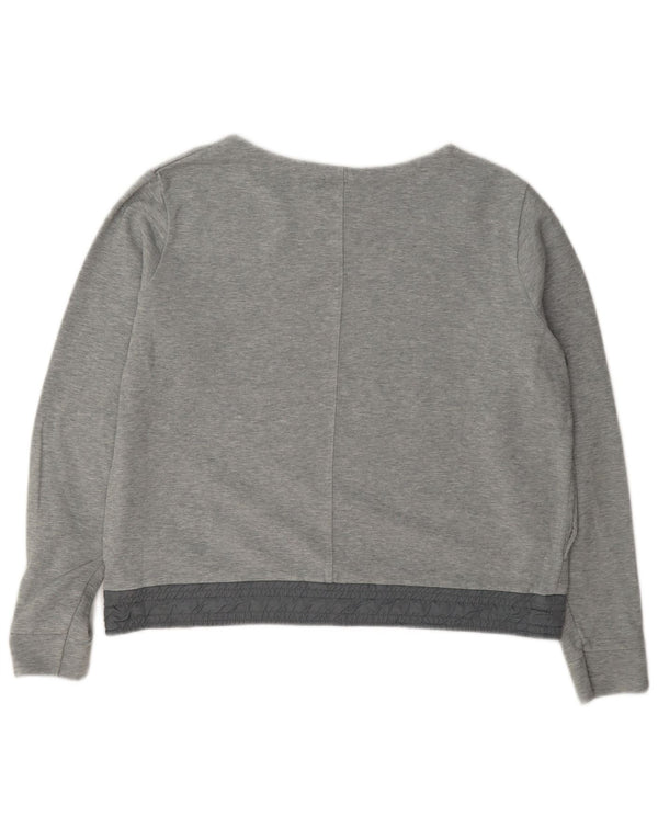 Nike - Sudadera para mujer, talla 40, XL, algodón gris