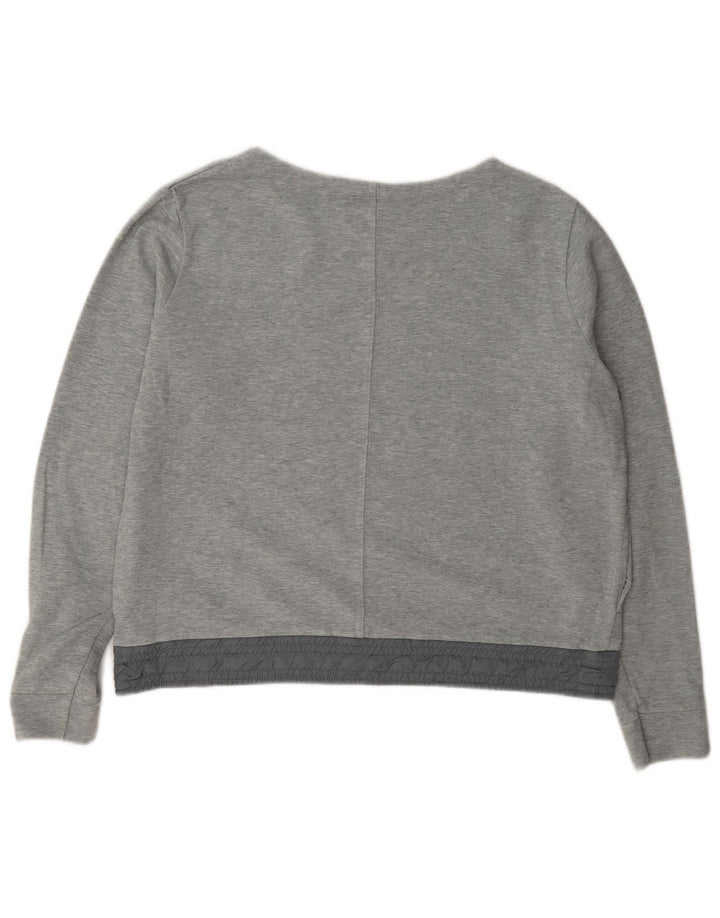 Nike - Sudadera para mujer, talla 40, XL, algodón gris