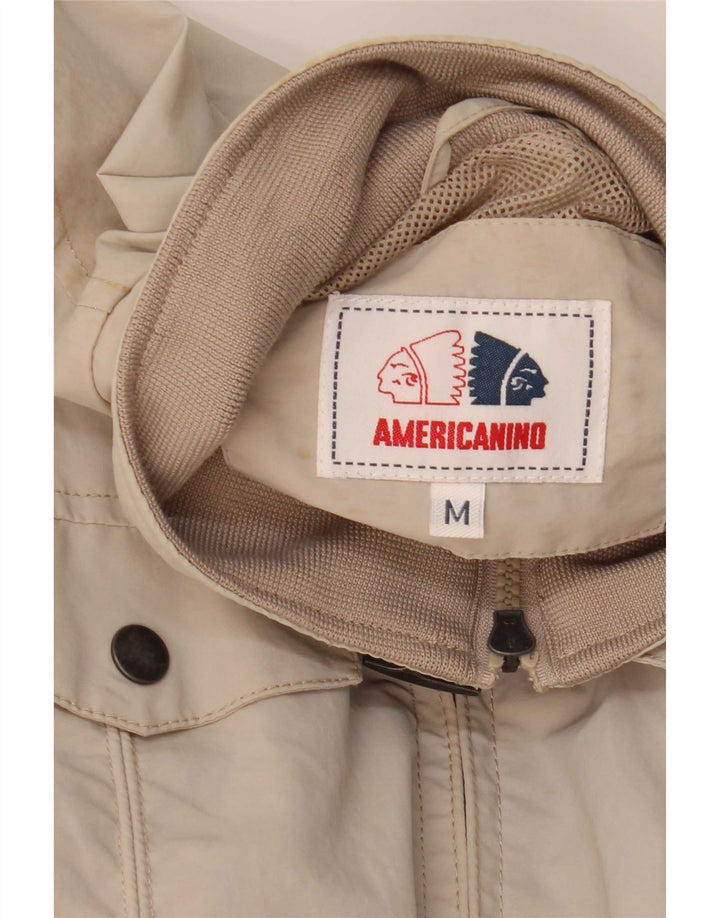 Americanino Chaqueta Bomber para Hombre ES 38 Medio Beige Poliamida