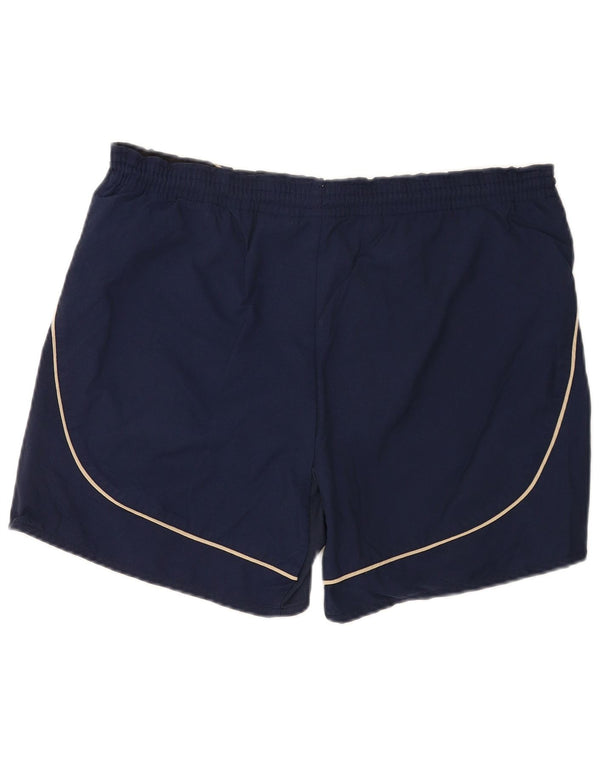 Nike Pantalones cortos deportivos para hombre UK 39/41 Medium Azul marino Nylon