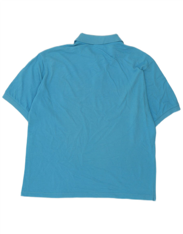 Polo Lacoste para hombre talla 7 2XL azul