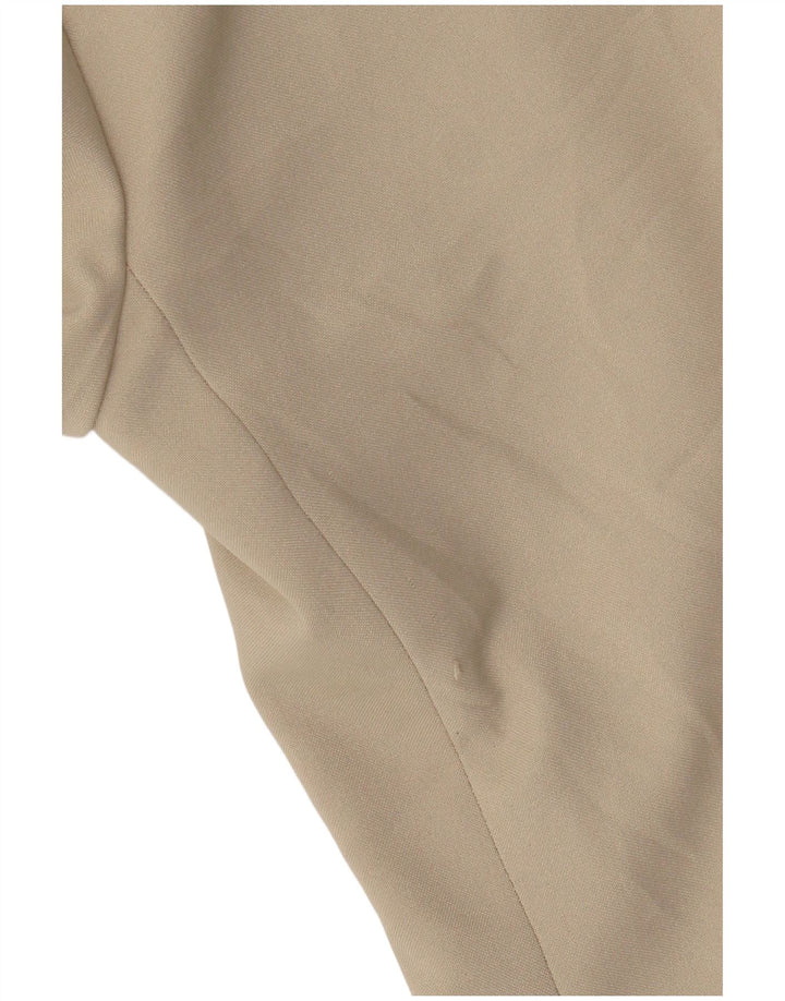 Benetton Blazer De 3 Botones Mujer IT 44 Poliéster Beige Medio