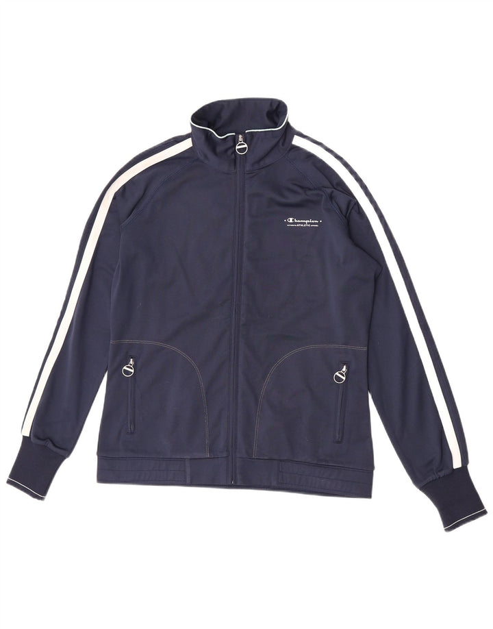 Champion Heritage - Chaqueta de chándal para mujer, talla 40, talla grande, color azul marino