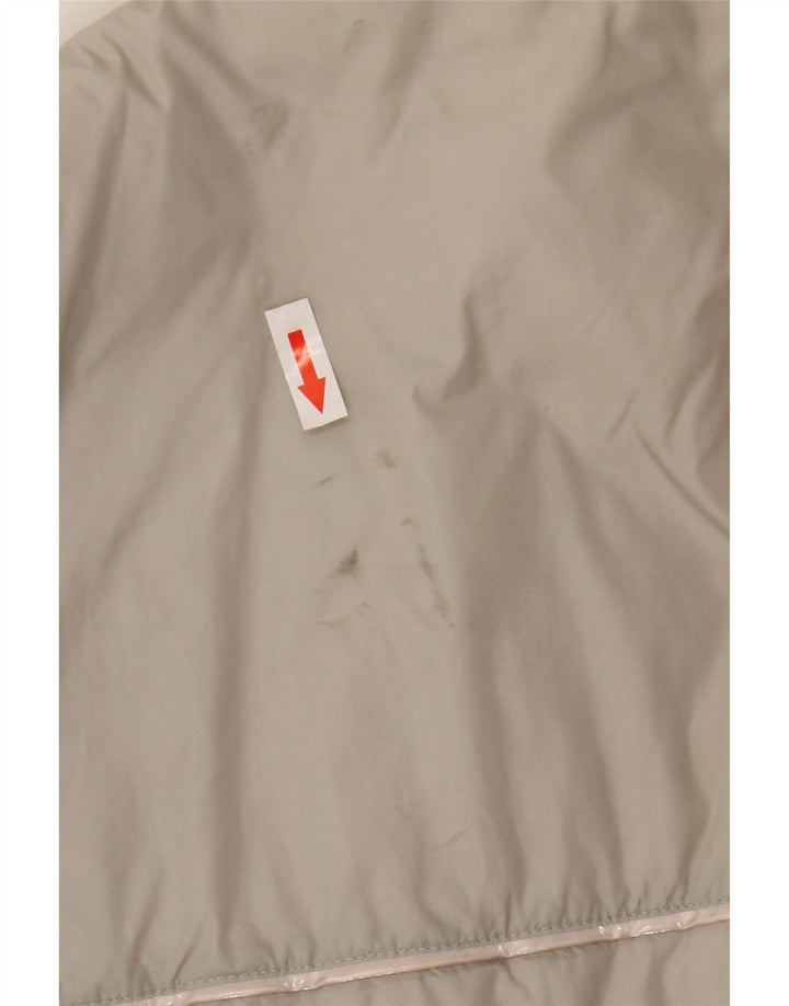 Tommy Hilfiger Chaqueta acolchada con forro para hombre UK 40 Large Grey Nylon