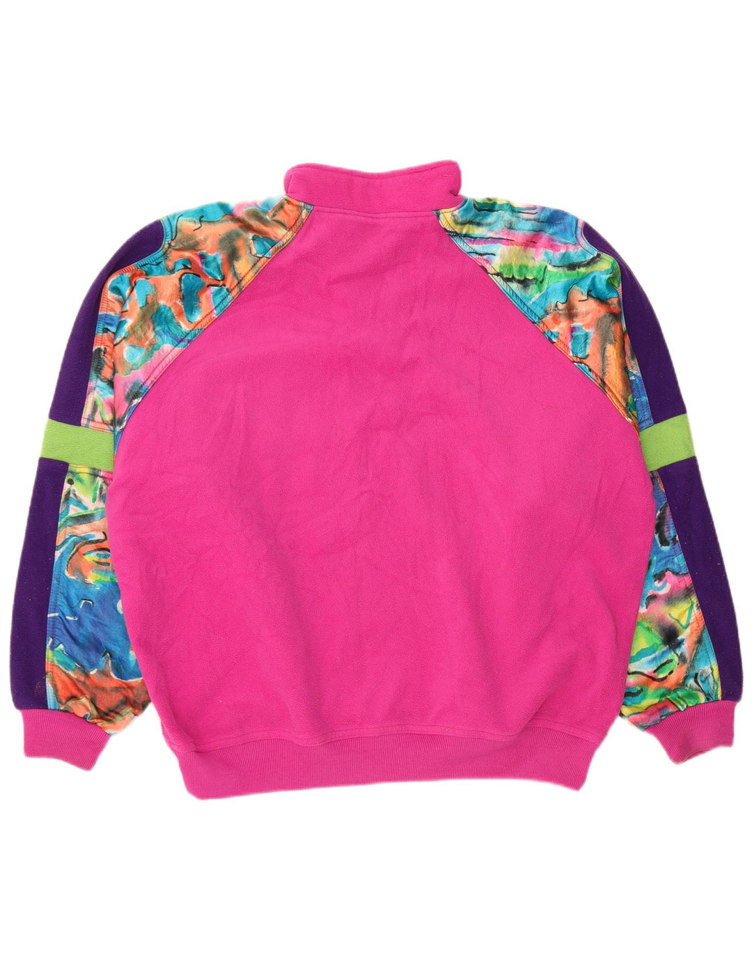 MASER M Jersey de forro polar con gráfico extragrande para mujer EU 40 Rosa mediano