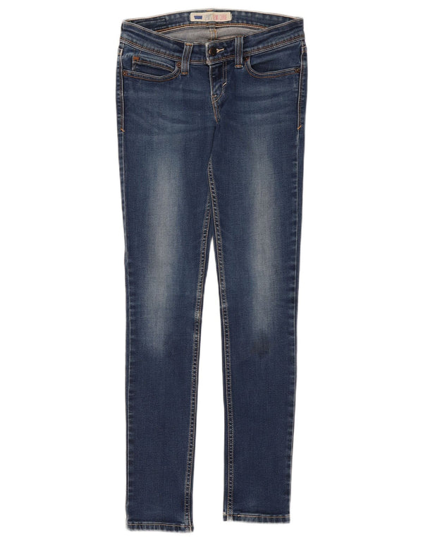 Levi's Jeans ajustados Demi Curve para mujer US 3 Small W28 L30 Azul marino Algodón