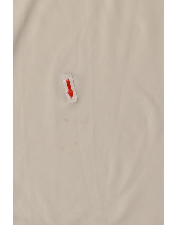 Lyle & Scott Polo para hombre grande poliéster blanco