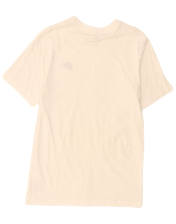 Camiseta Nike Hombre Top Small Off White Algodón