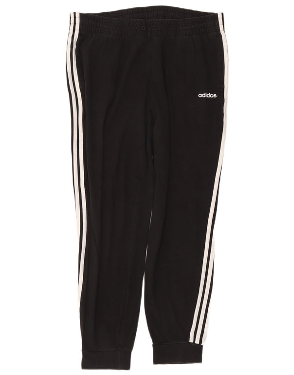 Adidas Pantalones de chándal para mujer Joggers UK 20//22 XL Negro Algodón