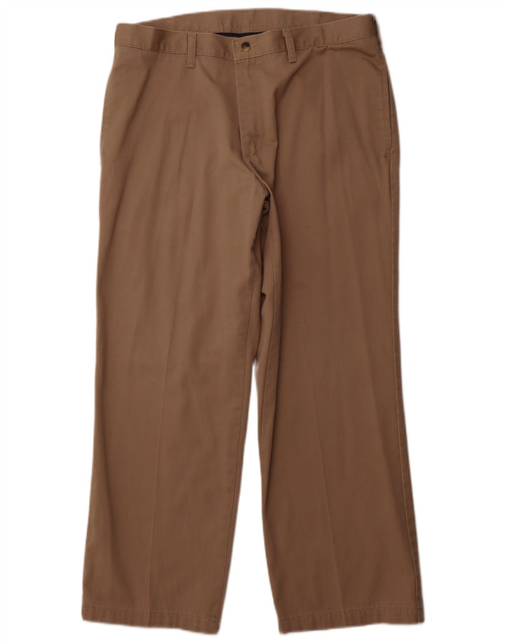 WRANGLER Pantalón chino recto Timber Creek para hombre W36 L29 Algodón marrón