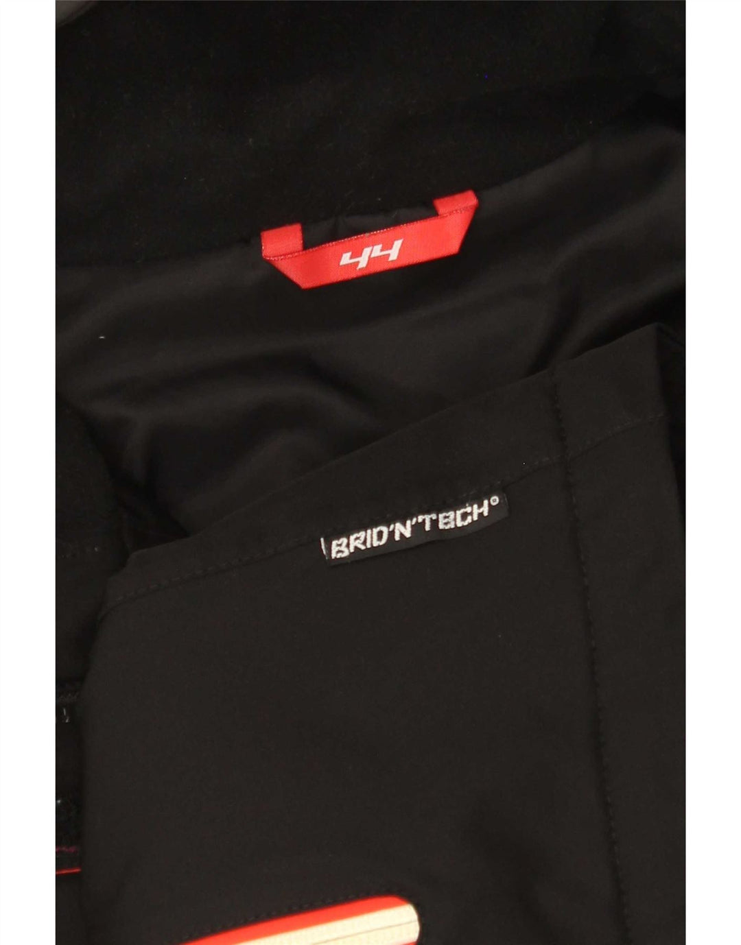 Chaqueta de esquí con capucha para mujer On the Edge IT 44 Medium Black Colourblock