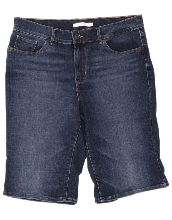 Levi's Bermudas Vaqueras Mujer W29 Algodón Azul Medio