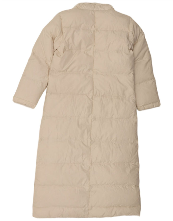 Abrigo acolchado para mujer Phard UK 46 Poliéster blanco grande