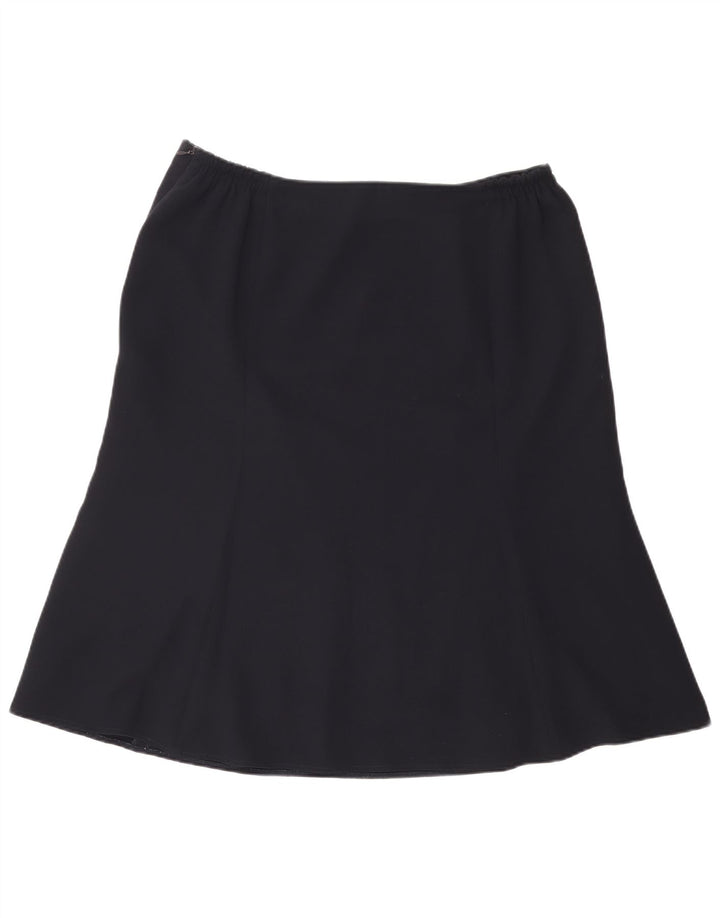 EASTEX Falda trompeta para mujer UK 18 XL W36 Poliéster azul marino