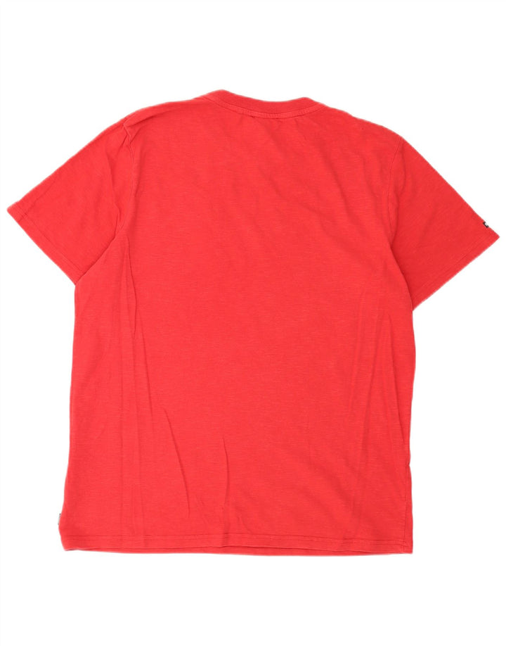 Superdry Camiseta Regular Fit para Hombre XL Rojo