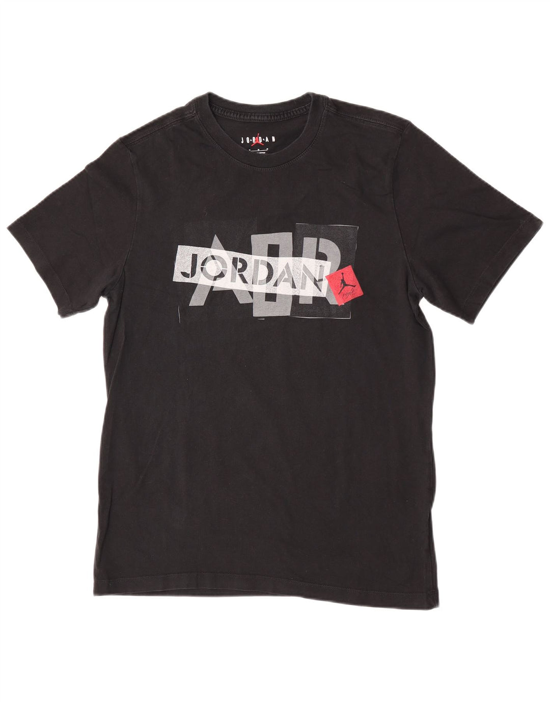 Jordan - Camiseta con gráfico Air para hombre, talla mediana, algodón negro