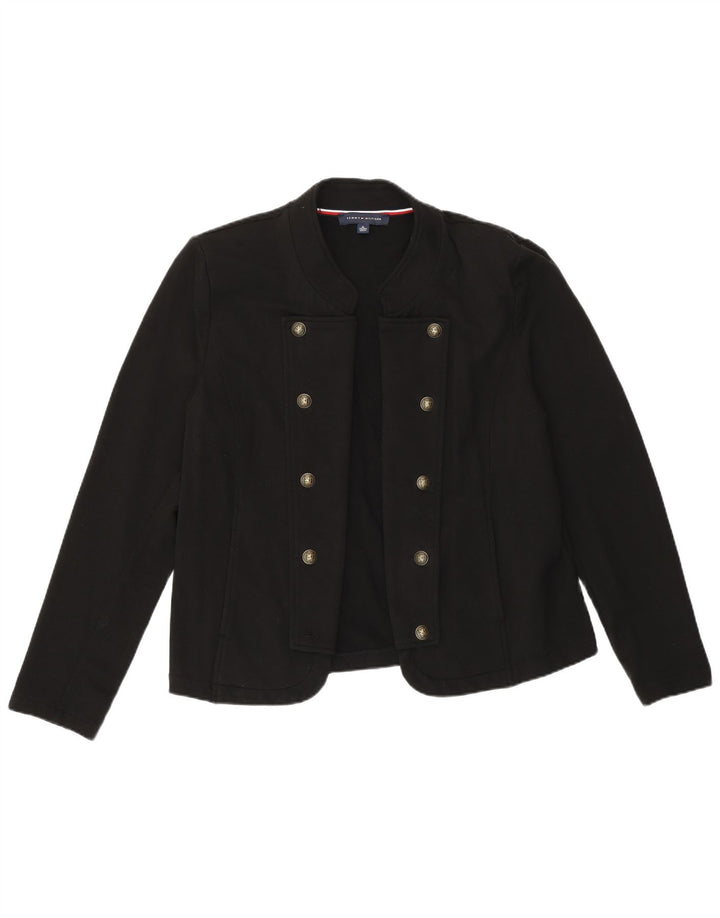 Tommy Hilfiger Cárdigan para Mujer UK 18 XL Algodón Negro