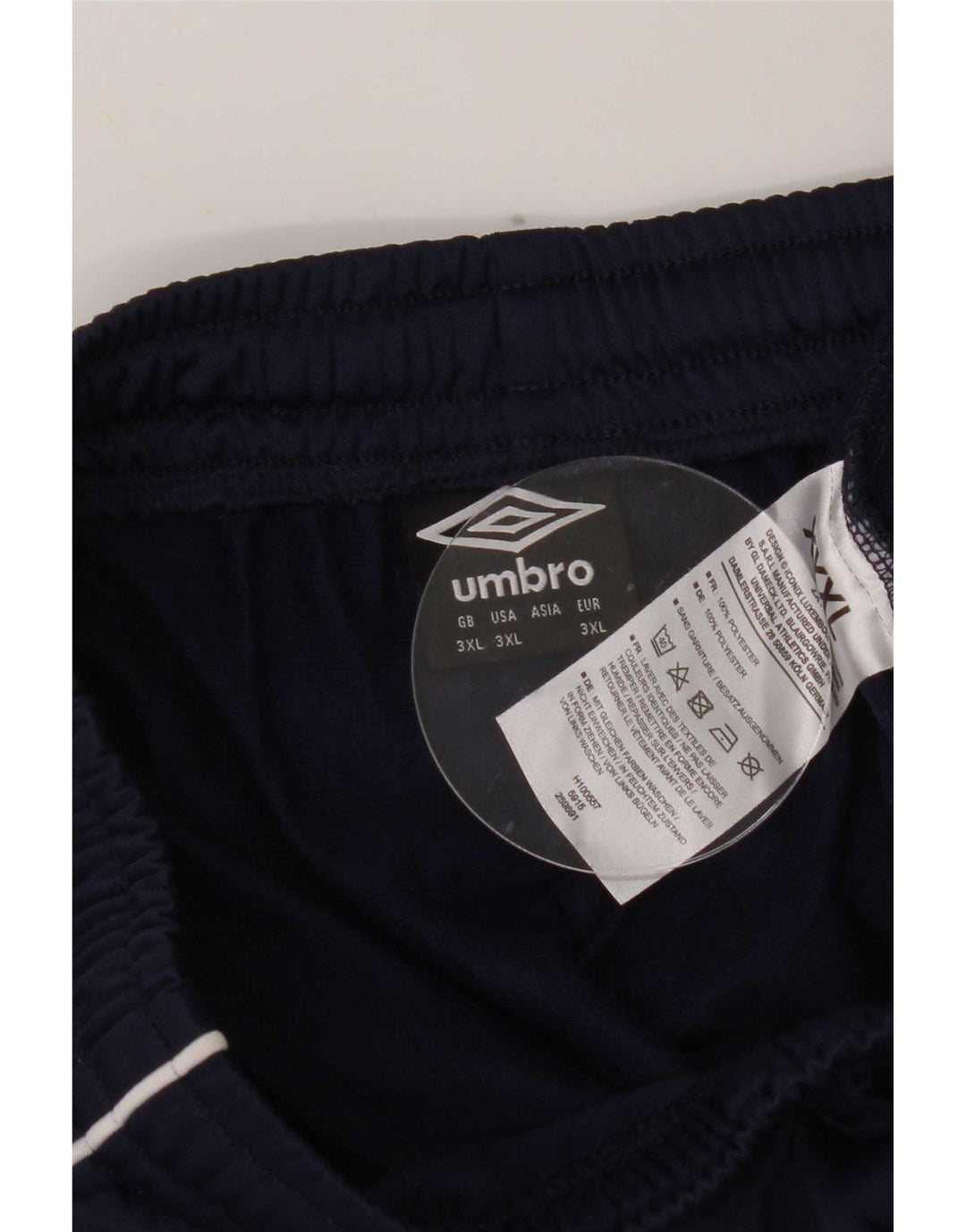 Umbro Pantalón Chándal Hombre 3XL Azul Marino Poliéster