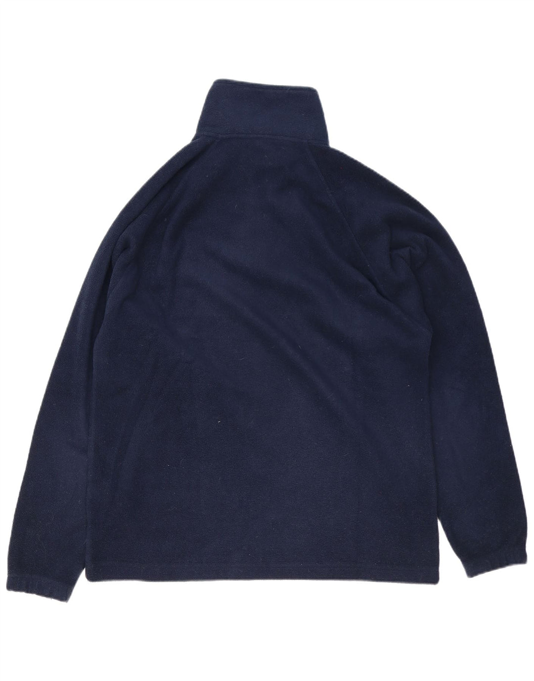 Kappa Hombre Jersey De Forro Polar Con Cremallera Y Cuello Medio Poliéster Azul Marino