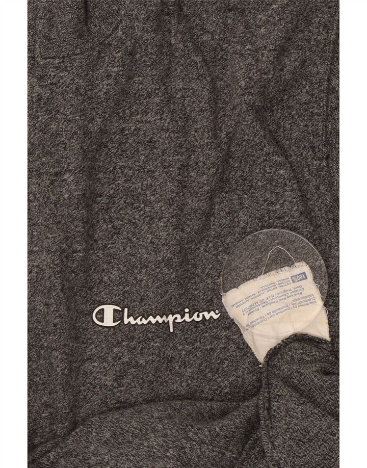 Champion Chaqueta De Chándal Para Hombre Small Grey Moteado De Algodón