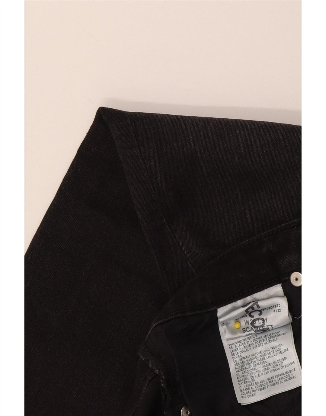 Jeans Ajustados Lee Mujer W28 L27 Algodón Gris