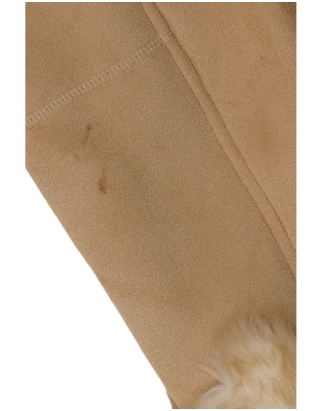 Gerry Weber Abrigo Sherpa extragrande para mujer Reino Unido 12 Poliéster beige medio
