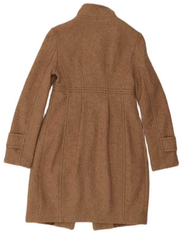 Abrigo Sisley Mujer IT 40 Small Beige Espiga Poliéster