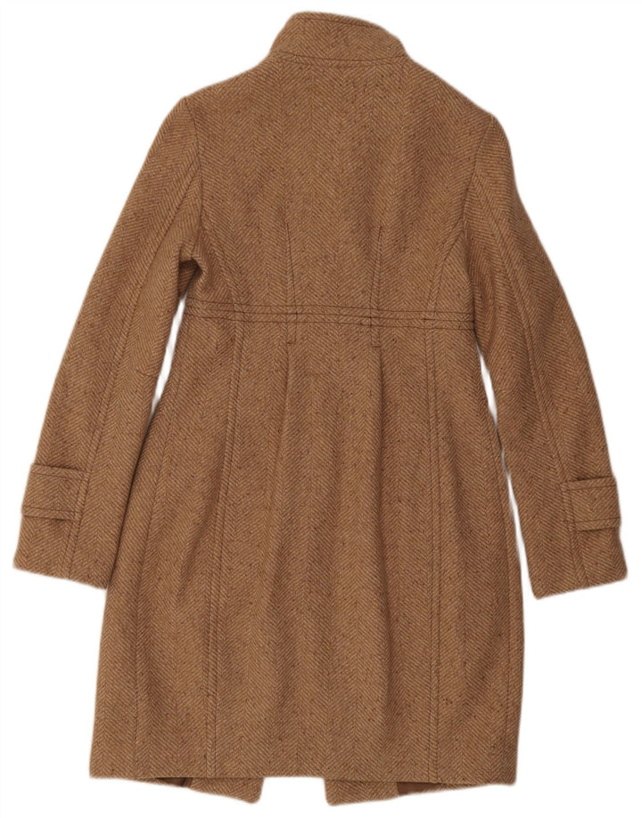 Abrigo Sisley Mujer IT 40 Small Beige Espiga Poliéster