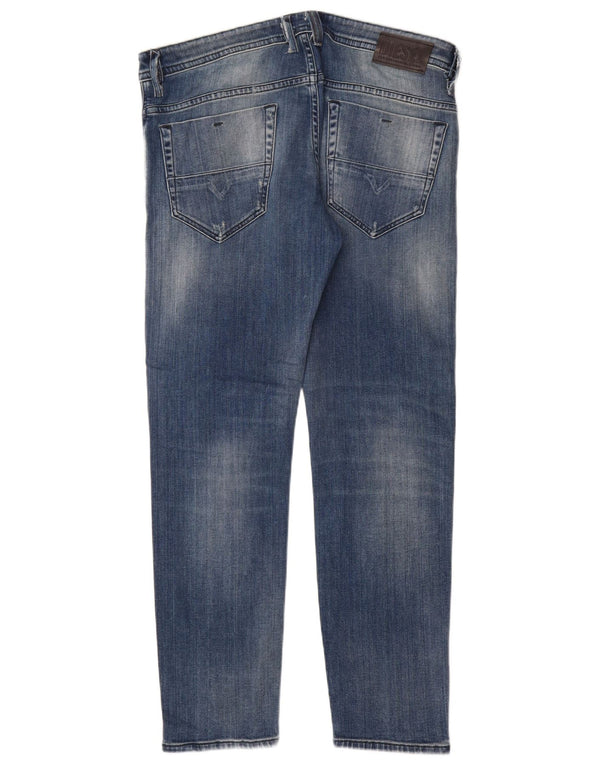 Diesel Hombre Thommer Slim Jeans W36 L32 Algodón Azul