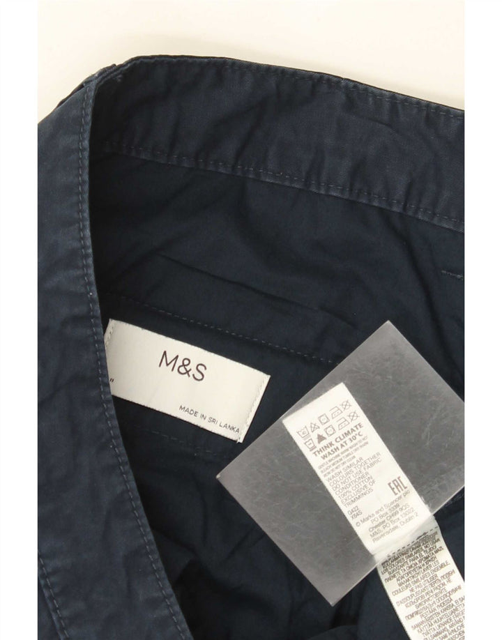 Marks & Spencer Pantalones cortos cargo para hombre W44 2XL Algodón azul marino