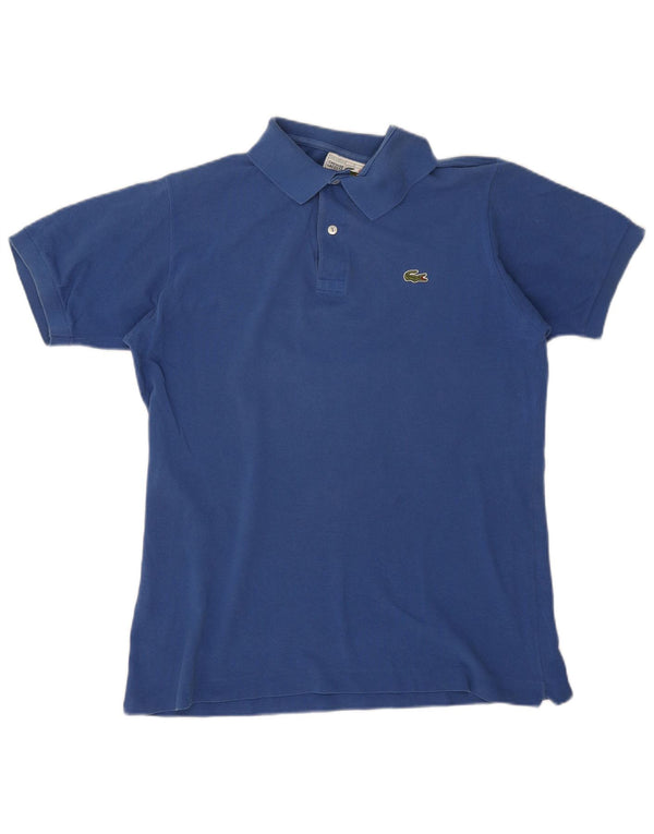 Polo Lacoste para hombre talla 4 algodón azul medio