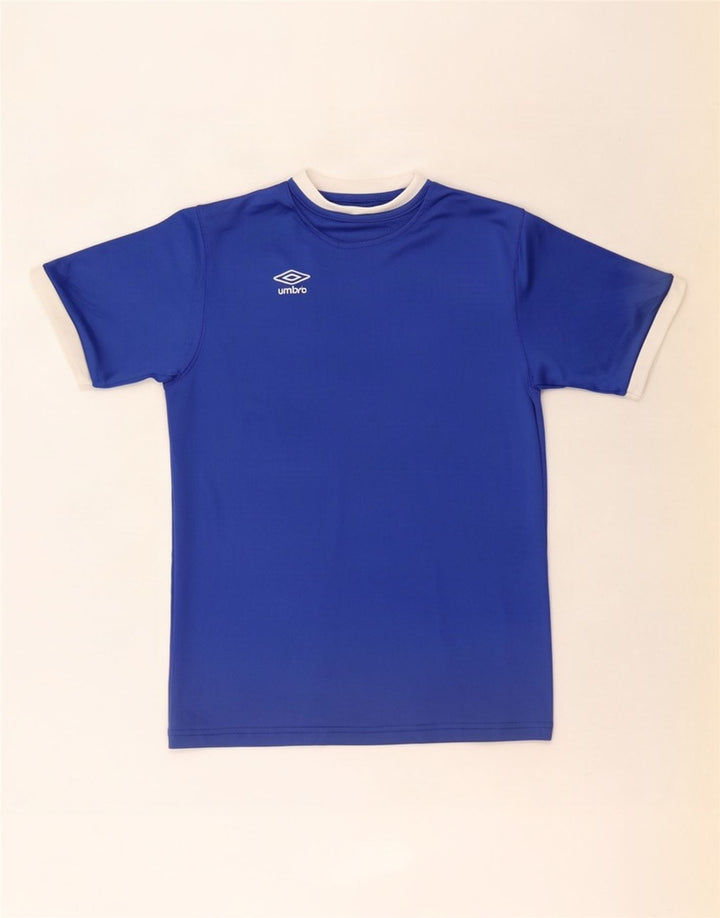 Camiseta Umbro Hombre Top Small Azul Poliéster