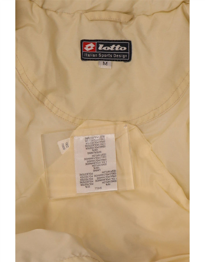 LOTTO Chaqueta Acolchada Mujer UK 44 Medium Amarillo Nylon