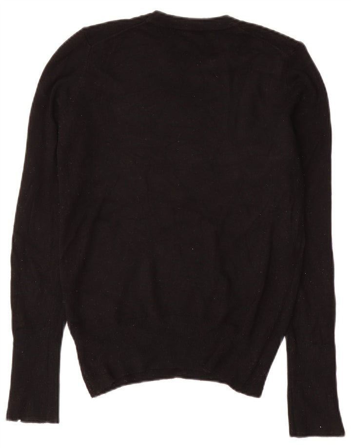 Zara - Jersey de cuello redondo para mujer, talla 40, color negro