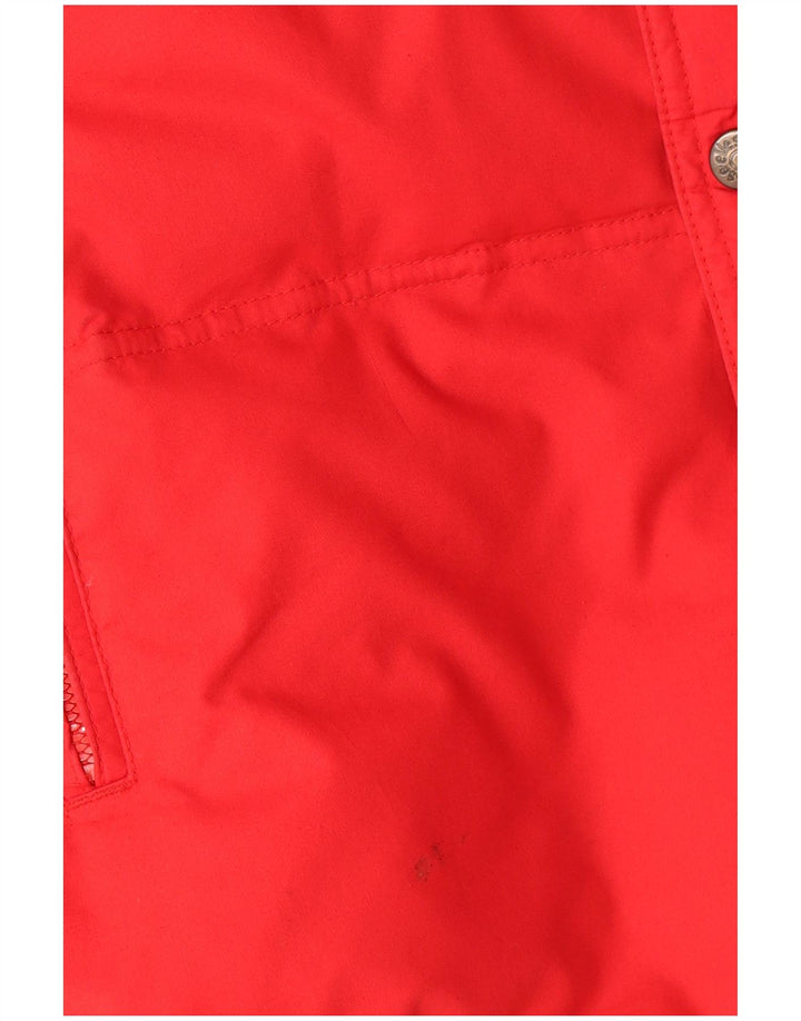 Ellesse Chaqueta acolchada para hombre UK 42 XL Algodón rojo