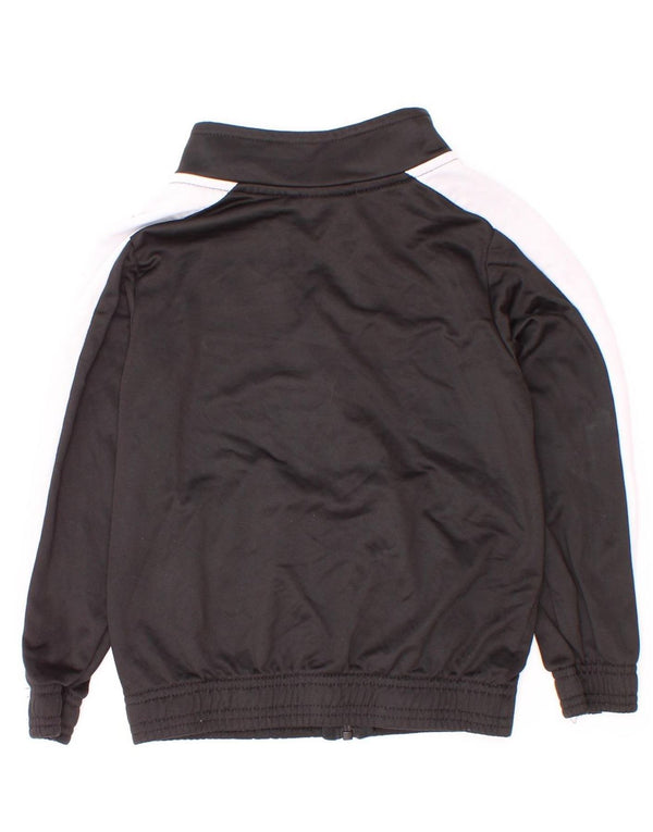 Puma Chaqueta de chándal para niño 3-4 años Negro Poliéster color block