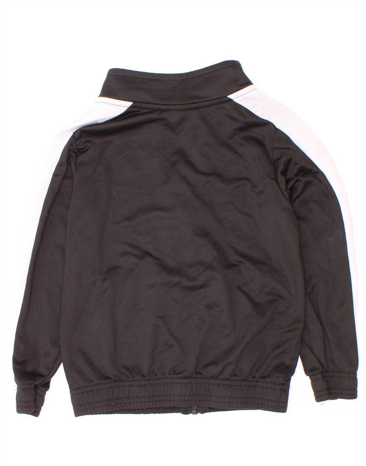 Puma Chaqueta de chándal para niño 3-4 años Negro Poliéster color block