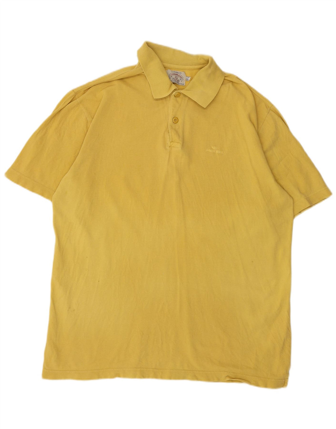 ARMANI JEANS Polo Hombre 2XL Algodón Amarillo