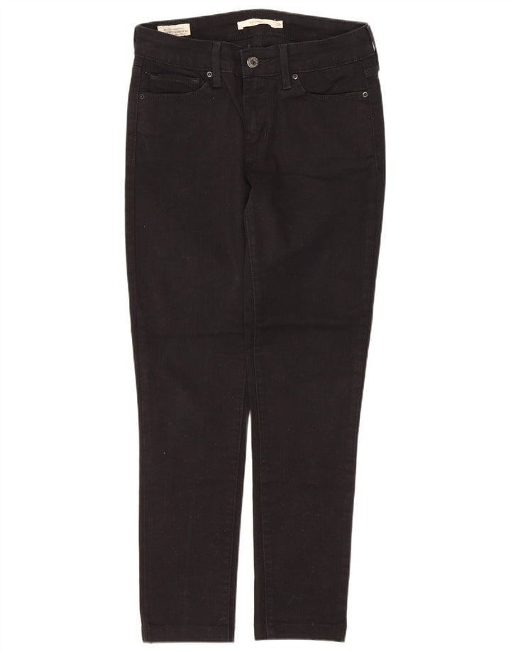 LEVI'S Vaqueros pitillo 711 para mujer W26 L26 Algodón negro