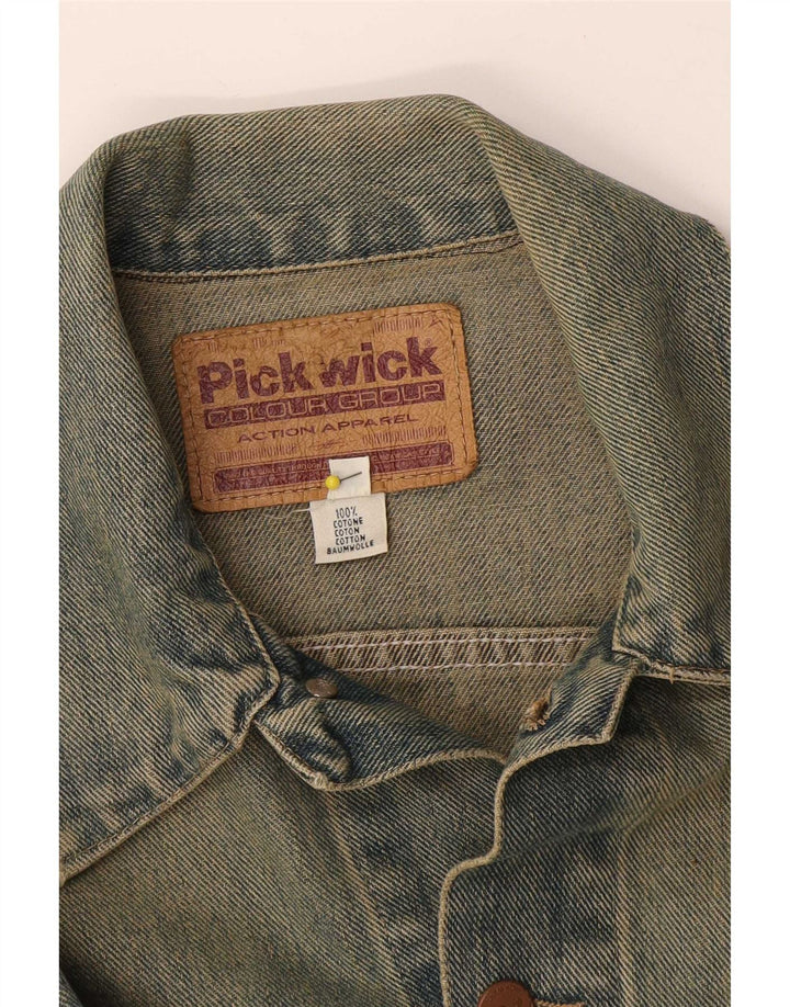 Pickwick Chaqueta vaquera para mujer Reino Unido 14 Algodón azul grande