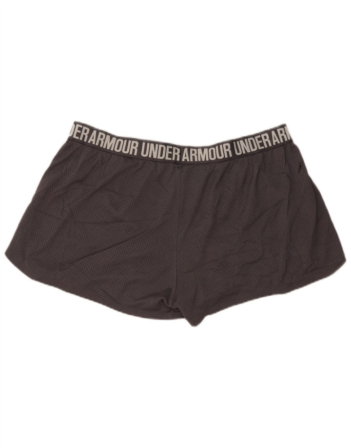 UNDER ARMOUR Pantalones cortos deportivos gráficos para mujer UK 40 XL Gris