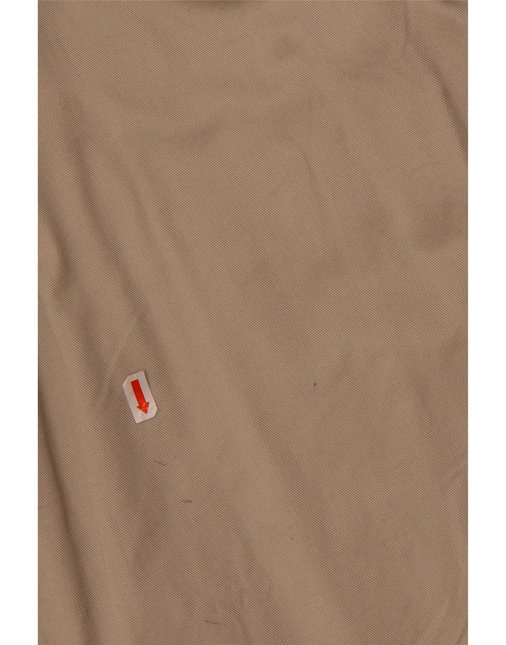 Camisa Vintage Hombre Talla 44/46 XL Algodón Beige